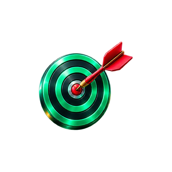 Illustration HD de cible pour la value bet