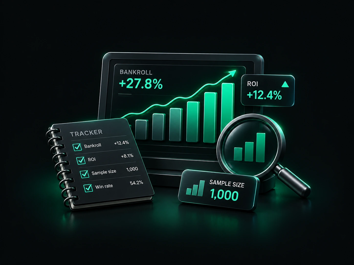Bankroll, ROI, win rate et taille d’échantillon