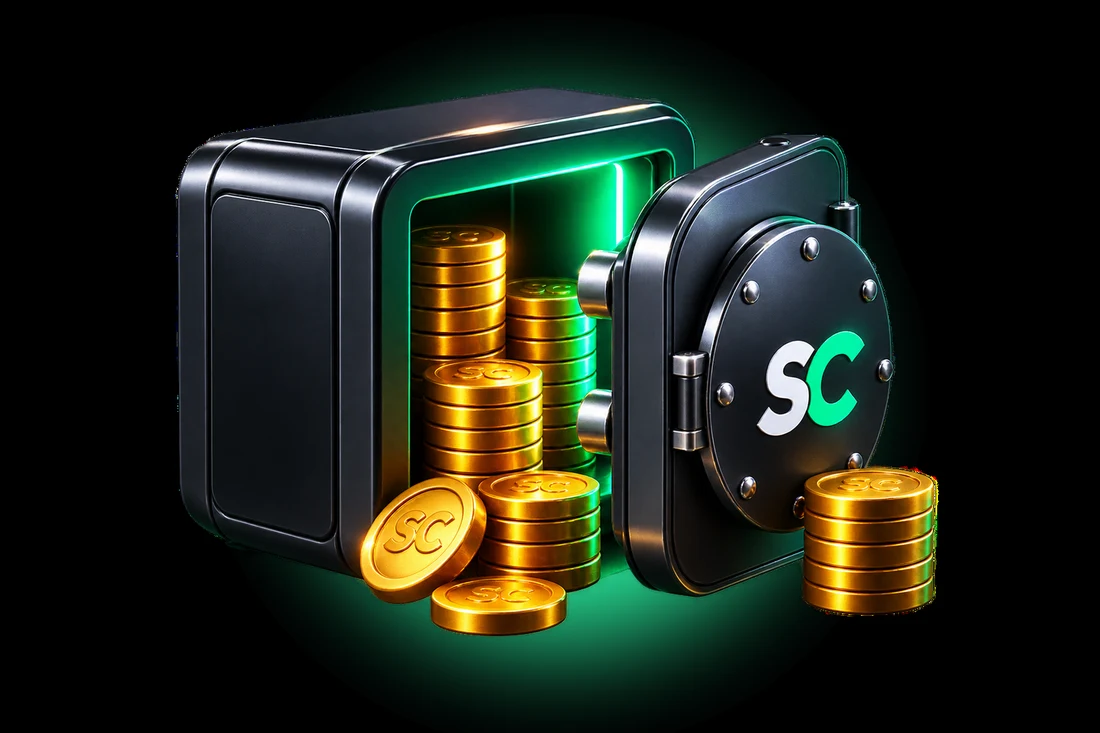 Coffre et pièces illustrant la protection de la bankroll