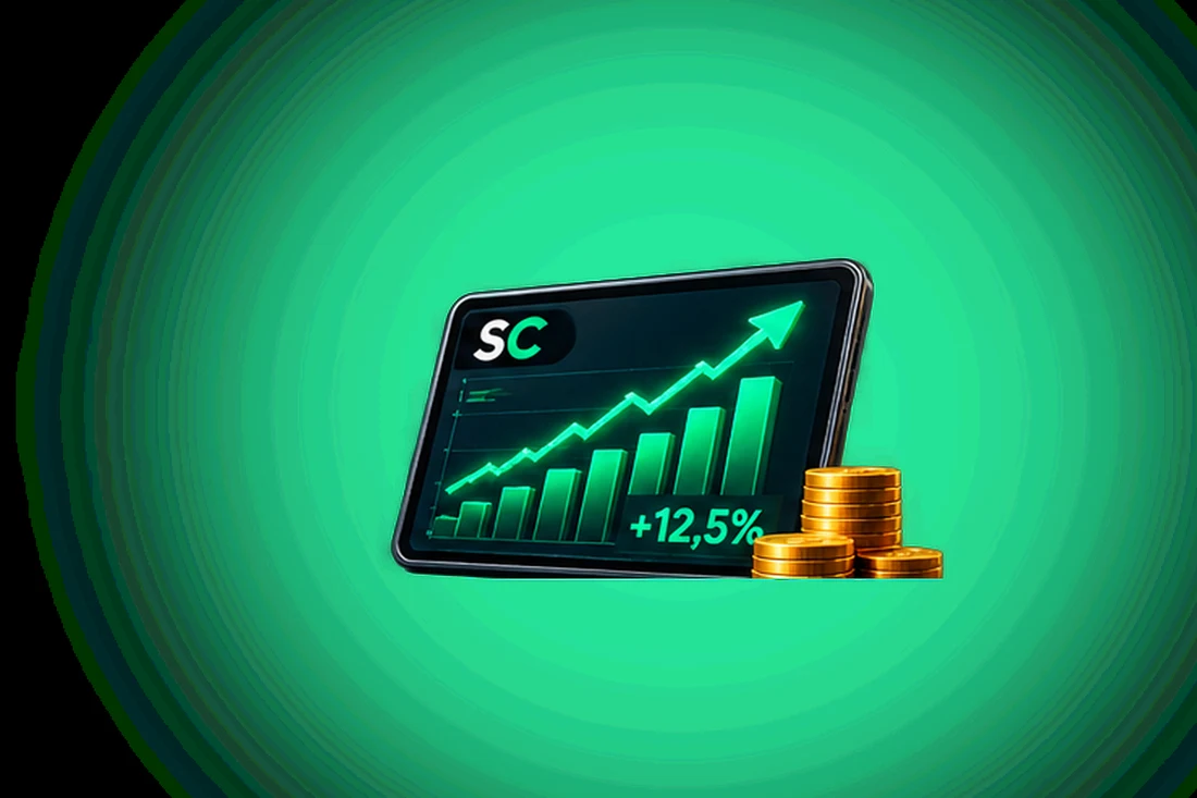 Tableau de bord de performance et courbe de bankroll
